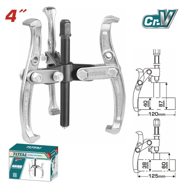 TOTAL EXTRACTOR DE 3 BRAZOS 4" THTGP346