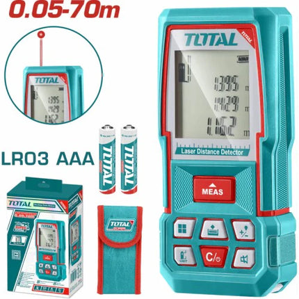 TOTAL MEDIDOR DE DISTANCIA LASER 70 MTS TMT57026