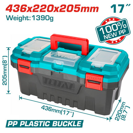 TOTAL CAJA PLASTICA PARA HERRAMIENTAS TPBX0171