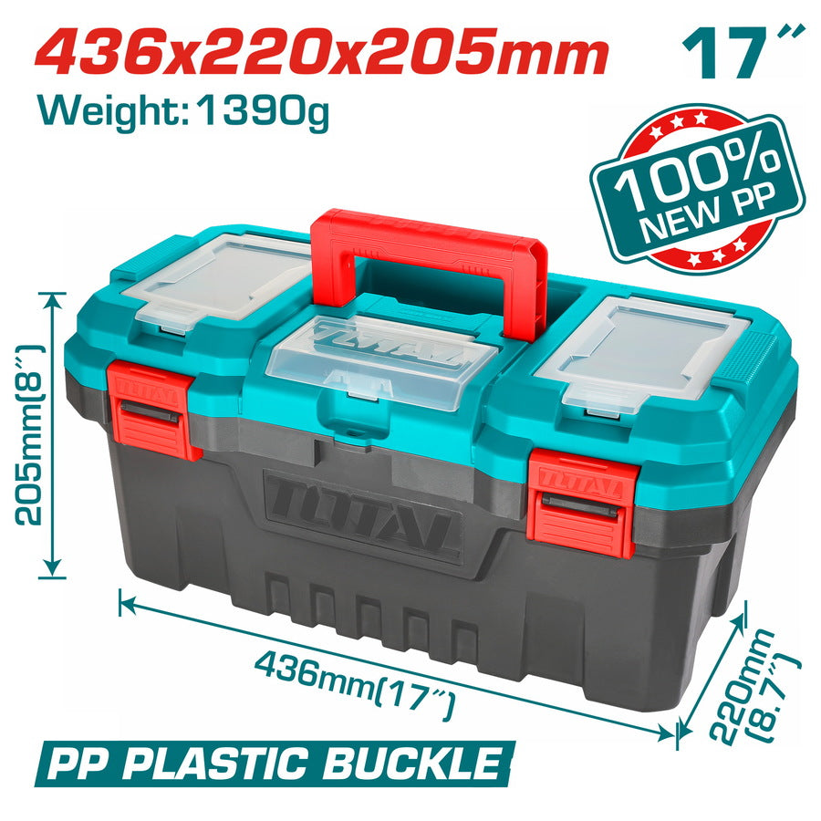 TOTAL CAJA PLASTICA PARA HERRAMIENTAS TPBX0171