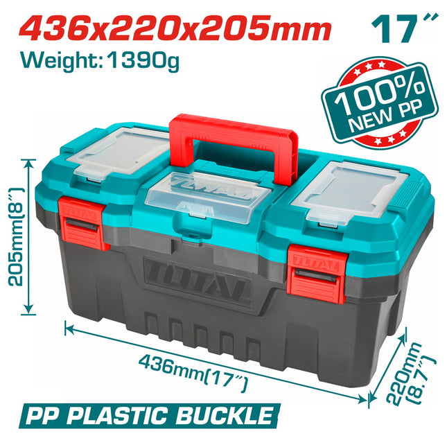 TOTAL CAJA PLASTICA PARA HERRAMIENTAS TPBX0171