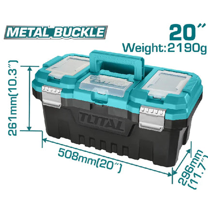 TOTAL CAJA DE HERRAMIENTAS PLASTICA 20" TPBX0202