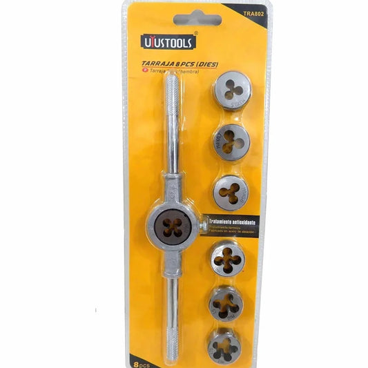 UYUSTOOLS TARRAJA 8 PCS (DIES) TRA802