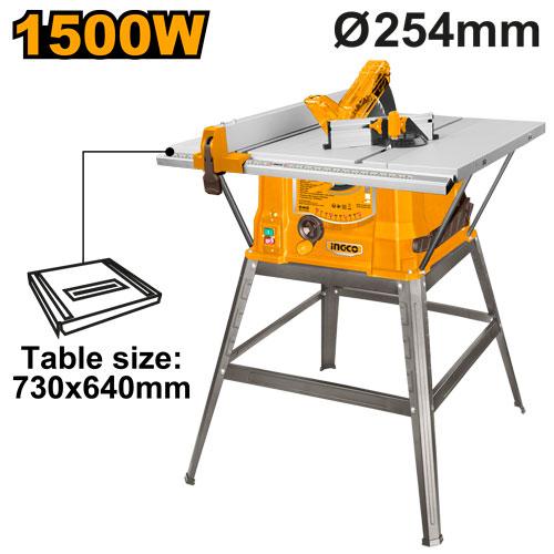 INGCO SIERRA DE MESA 10" 1500W UTS150078