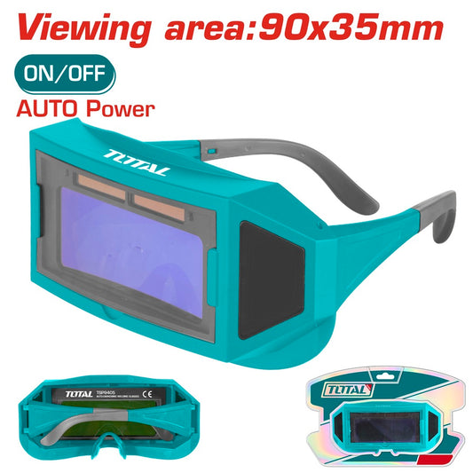 TOTAL GAFAS DE SOLDADURA CON OSCURECIMIENTO AUTOMATICO TSP9405