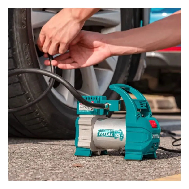 TOTAL COMPRESOR DE AIRE 12V 140 PSI TTAC1406