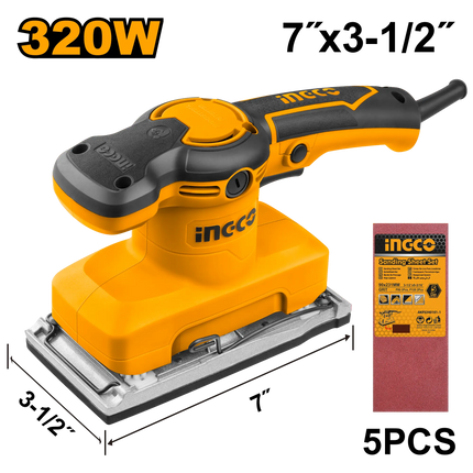 INGCO LIJADORA ORBITAL 320W UFS3208