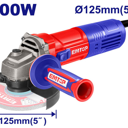 EMTOP PULIDORA ANGULAR 4-1/2" 900W ULAGRS09051