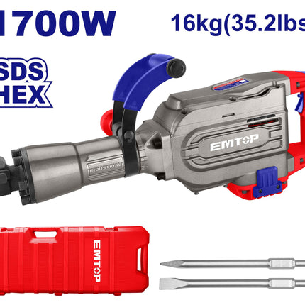 EMTOP DEMOLEDOR 1700W ULDBRH1703