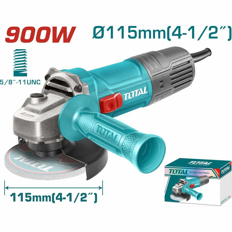 TOTAL PULIDORA ANGULAR 900W UTG109115563