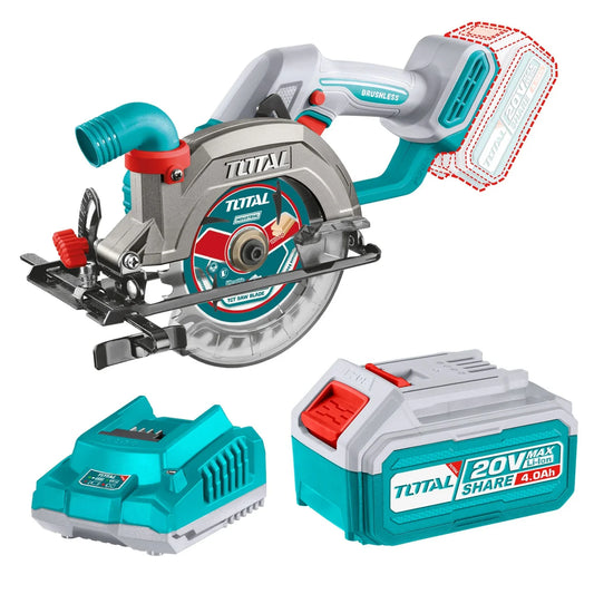 TOTAL LI-ION SIERRA CIRCULAR 20V UTSLI14021