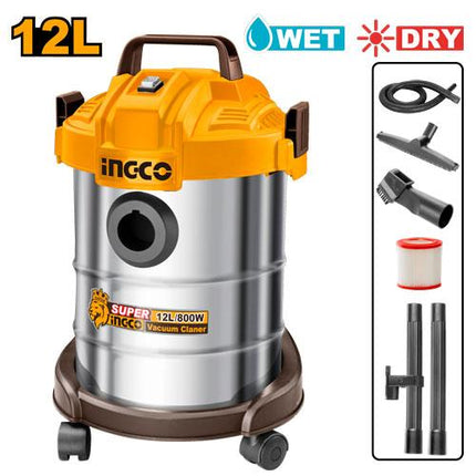 INGCO ASPIRADORA 12L 800W UVC14122