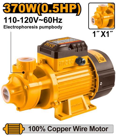 INGCO BOMBA PERIFERICA 0.5 HP 110V UVPM37018C