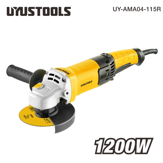 UYUSTOOLS AMOLADORA ANGULAR 5" UY-AMA04-115R