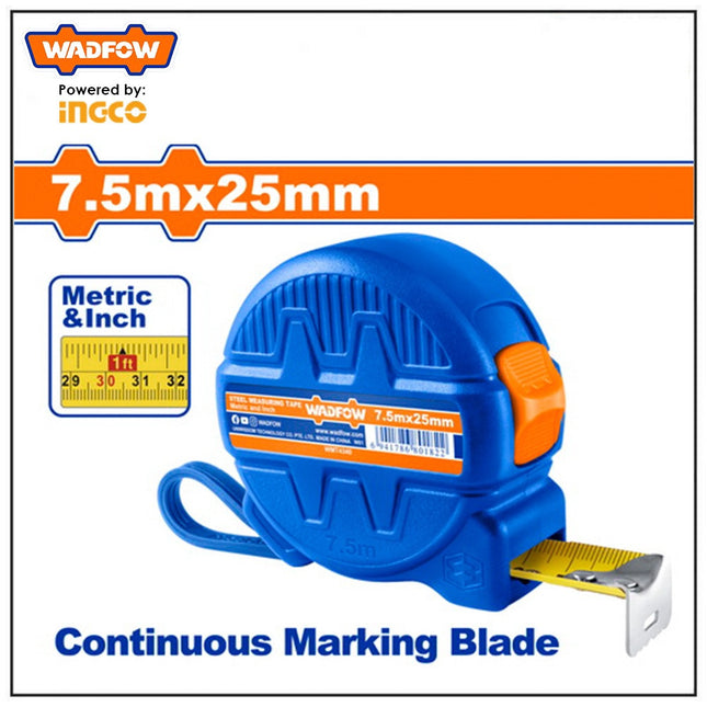 WADFOW FLEXOMETRO 7.5M X 25MM WMT4340