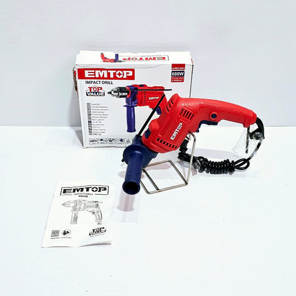 EMTOP TALADRO PERCUTO DE 1/2" 680W -  ULMDL0681