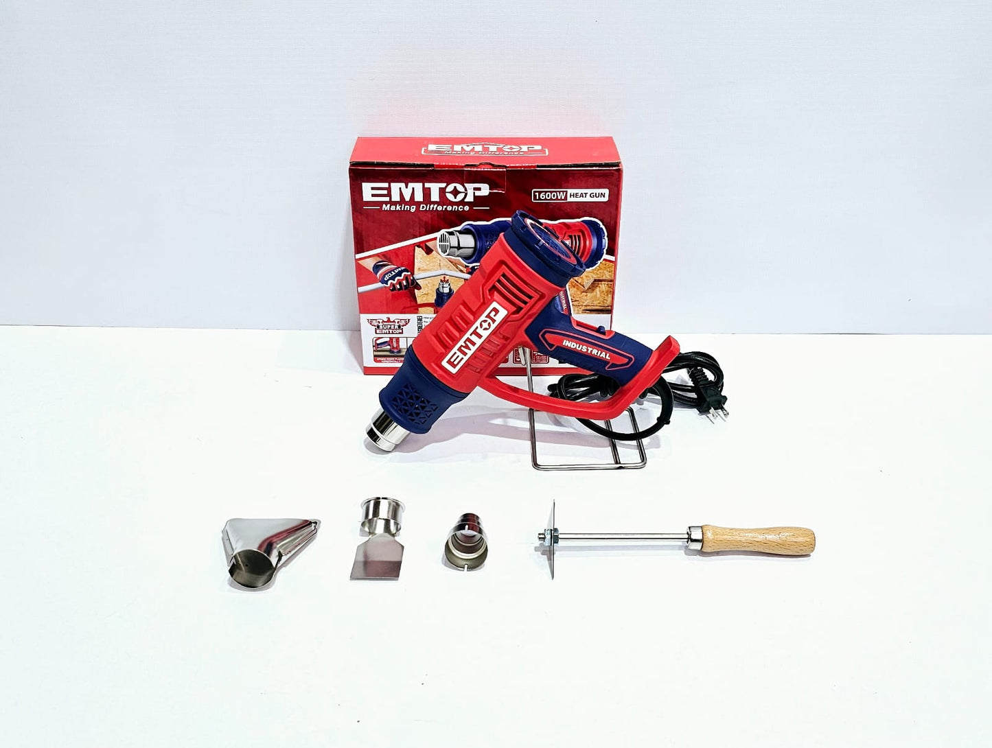 EMTOP PISTOLA DE CALOR 1600W - ULHGN16045