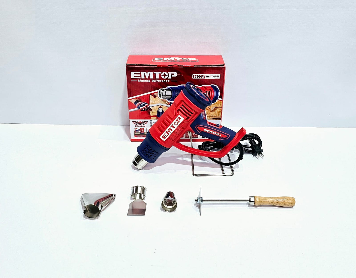 EMTOP PISTOLA DE CALOR 1600W - ULHGN16045