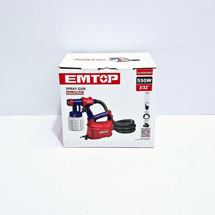 EMTOP PISTOLA ROCIADORA PULVERIZADORA 550W - ULSGN50001