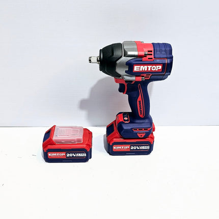 EMTOP LLAVE DE IMPACTO INHALAMBRICA 850 N.M 20V - ULCIWL2085