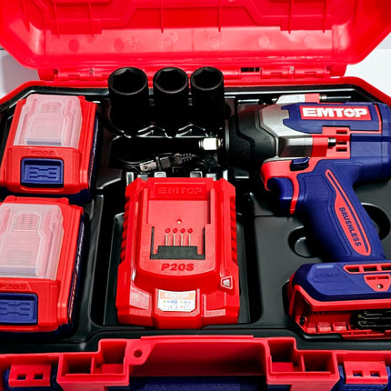 EMTOP LLAVE DE IMPACTO INHALAMBRICA 850 N.M 20V - ULCIWL2085