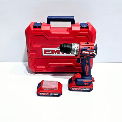 EMTOP TALADRO PERCUTOR INALAMBRICO BRUSHLESS 1/2" ULCIDL20602