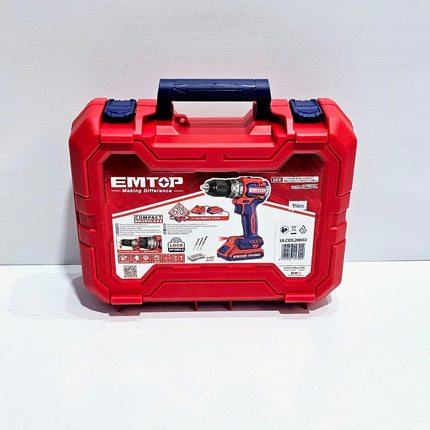 EMTOP TALADRO PERCUTOR INALAMBRICO BRUSHLESS 1/2" ULCIDL20602