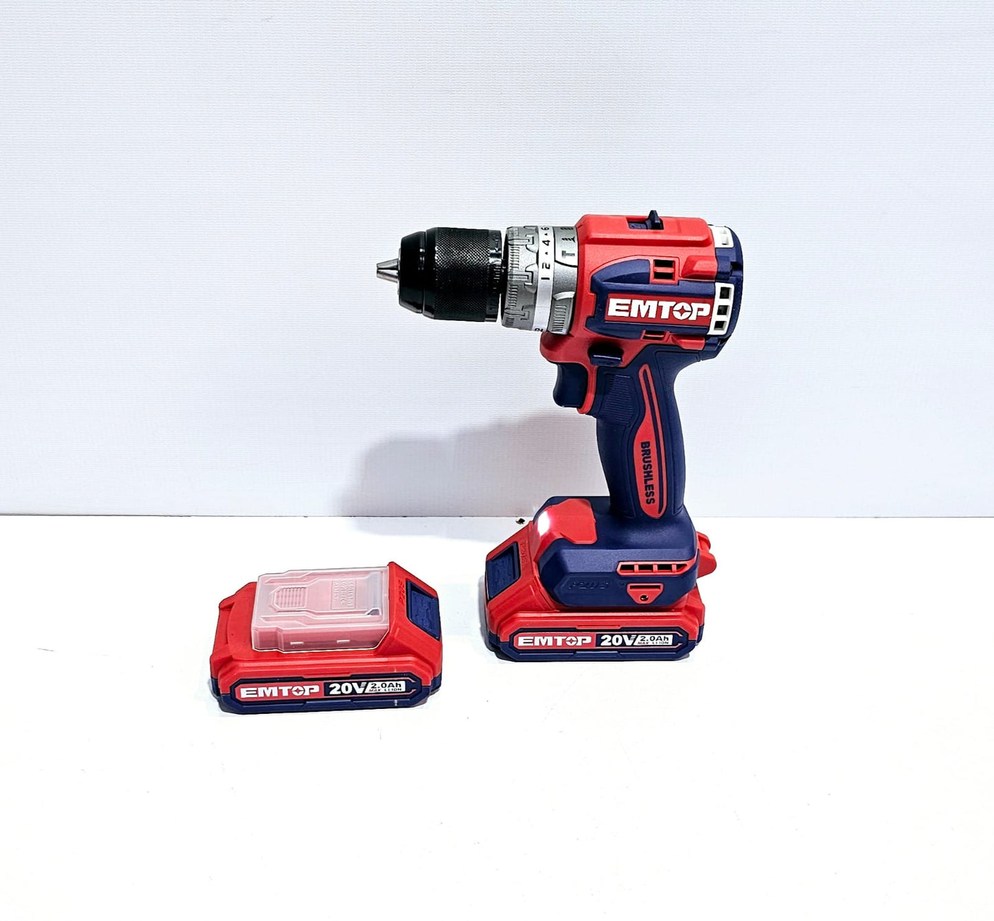 EMTOP TALADRO PERCUTOR INALAMBRICO BRUSHLESS 1/2" ULCIDL20602