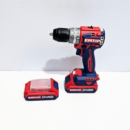EMTOP TALADRO PERCUTOR INALAMBRICO BRUSHLESS 1/2" ULCIDL20602