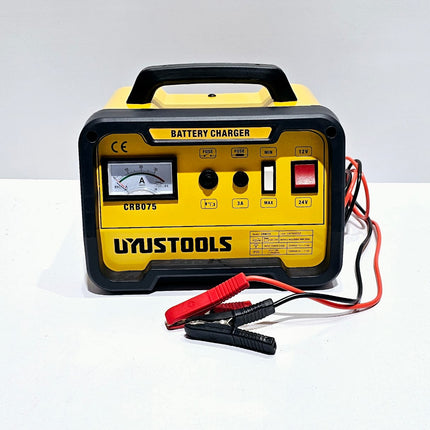 UYUSTOOLS CARGADOR DE BATERIA 12/24 V CRB075