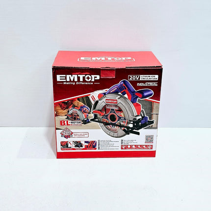 EMTOP  SIERRA CIRCULAR INHALAMBRICA 20V - ELCS1851