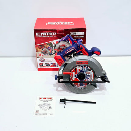 EMTOP  SIERRA CIRCULAR INHALAMBRICA 20V - ELCS1851