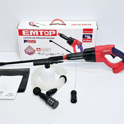 EMTOP HIDROLAVADORA INHALAMBRICA 360PSI - ELPW2025012