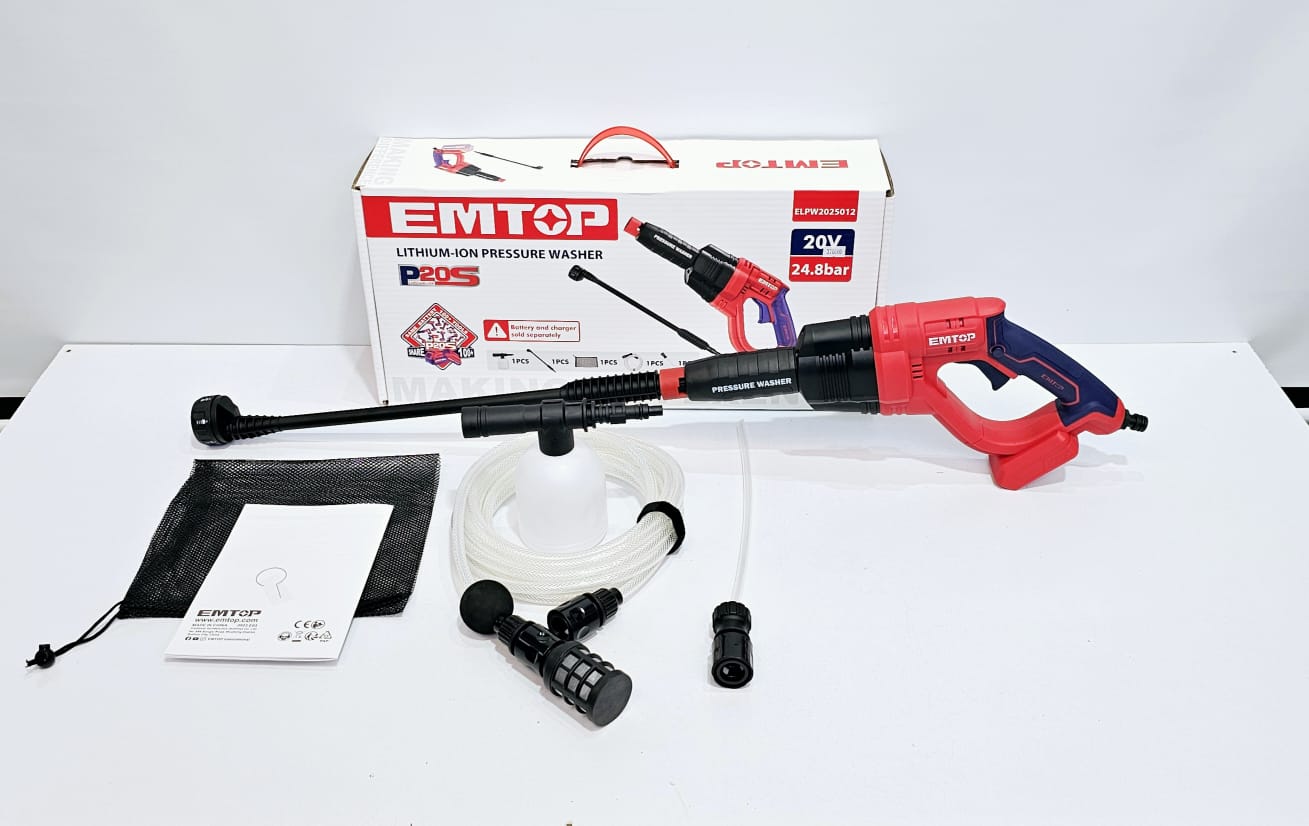 EMTOP HIDROLAVADORA INHALAMBRICA 360PSI - ELPW2025012