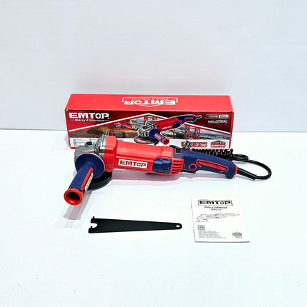 EMTOP PULIDORA ANGULAR DE 4 1/2" 1100W - ULAGR11083
