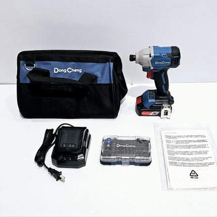 DONGCHENG KIT DE DESTORNILLADOR DE IMPACTO - DCPL03-14