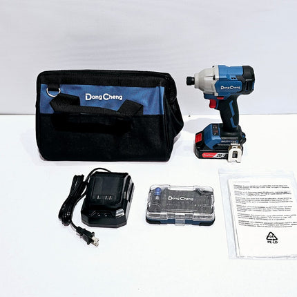 DONGCHENG KIT DE DESTORNILLADOR DE IMPACTO - DCPL03-14