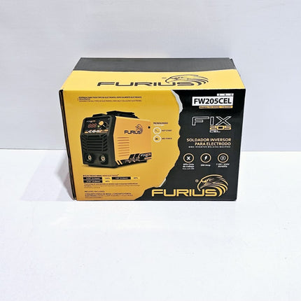 FURIUS SOLDADOR INVERSOR PARA ELECTRODO 200 AMP FIX205 FW205CEL