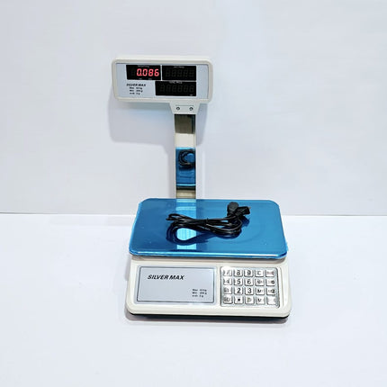 BÁSCULA ELECTRÓNICA DE PEDESTAL 40KG