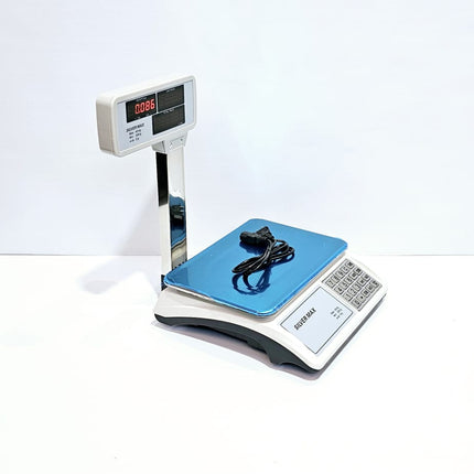 BÁSCULA ELECTRÓNICA DE PEDESTAL 40KG