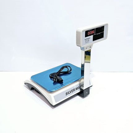 BÁSCULA ELECTRÓNICA DE PEDESTAL 40KG