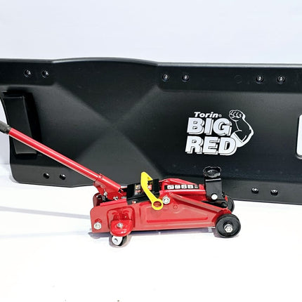 COMBO TORIN BIG RED CAMILLA PLASTICA PARA MECANICO 36" + TORIN GATO HIDRAULICO CARRETILLA 2 TON