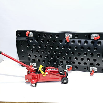 COMBO TORIN BIG RED CAMILLA PLASTICA PARA MECANICO 36" + TORIN GATO HIDRAULICO CARRETILLA 2 TON