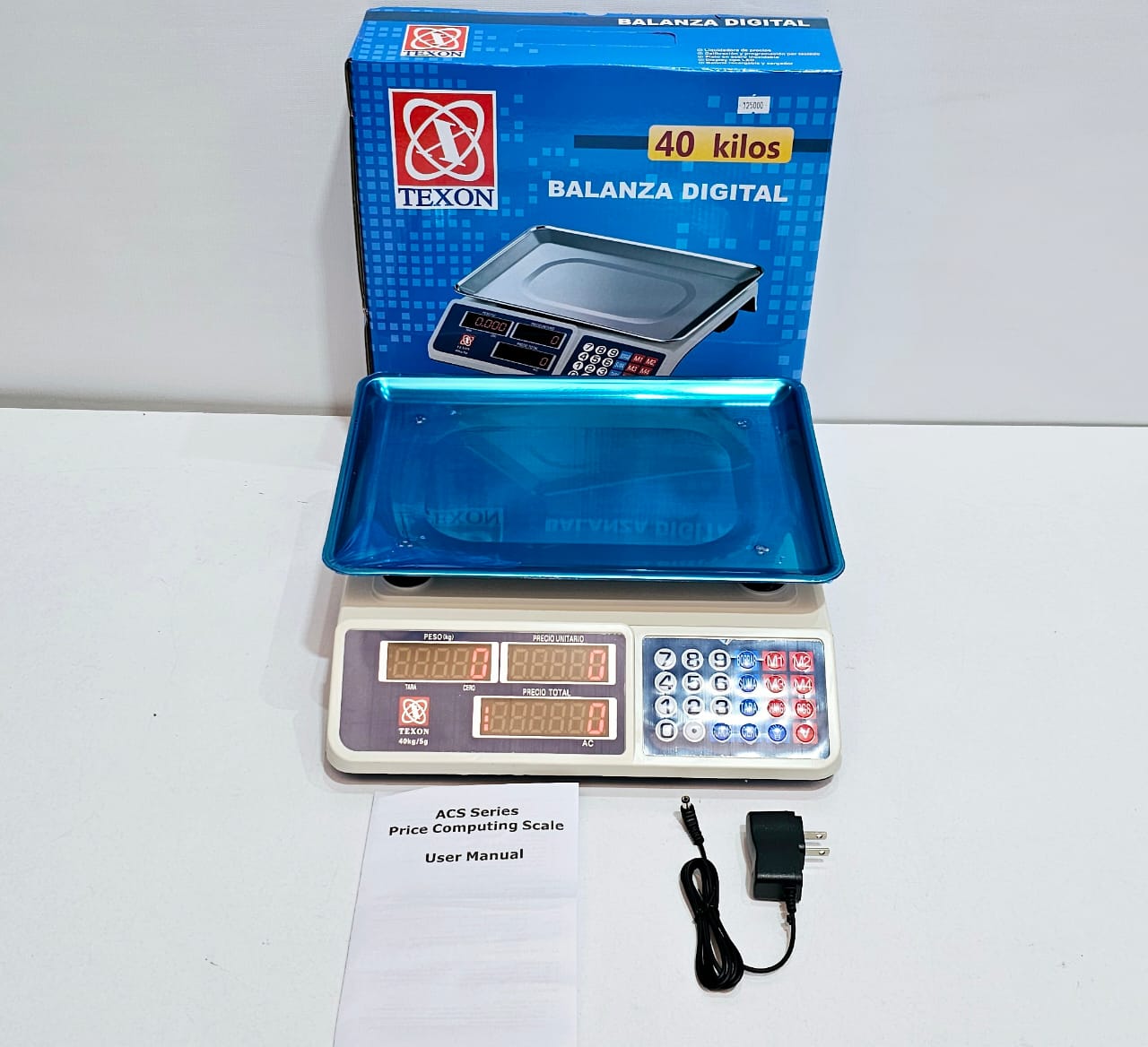 TEXON BALANZA DIGITAL 40 KG - TX-007BD