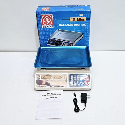 TEXON BALANZA DIGITAL 40 KG - TX-007BD