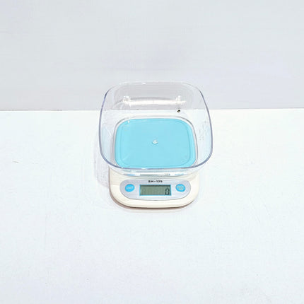 GRAMERA DIGITAL 5KG + RECIPIENTE - SH-125