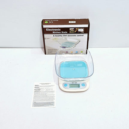 GRAMERA DIGITAL 5KG + RECIPIENTE - SH-125