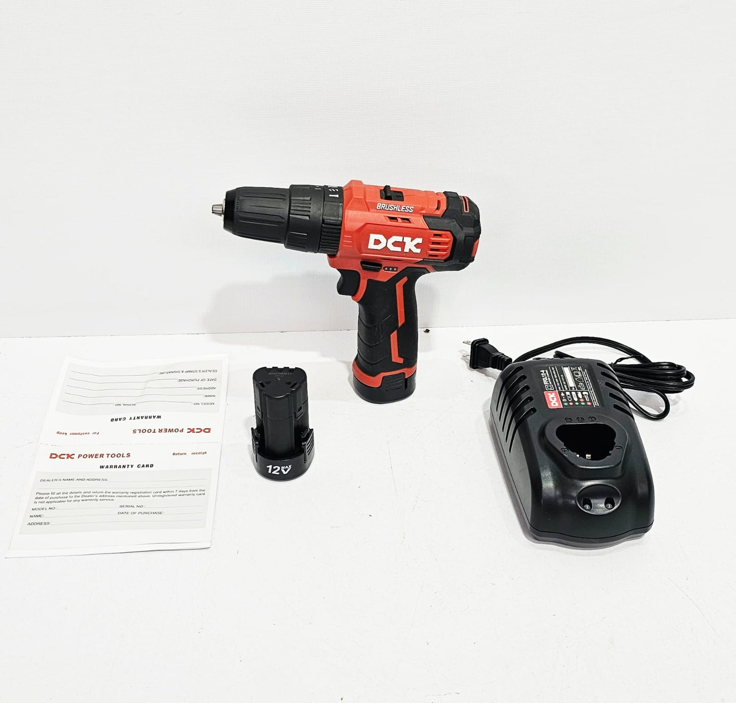 DCK TALADRO PERCUTOR INALAMBRICO 12V KDJZ23-10I
