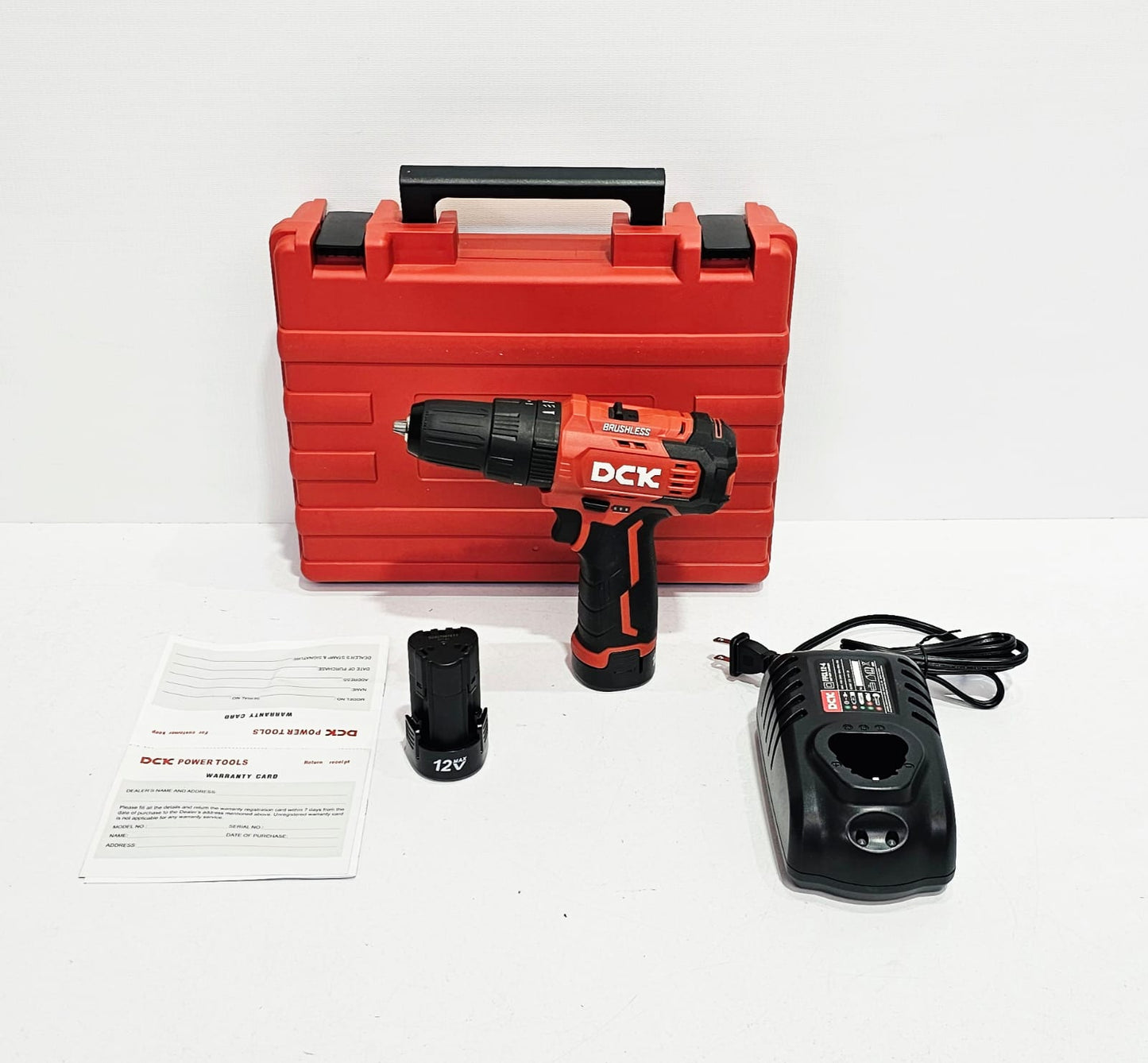 DCK TALADRO PERCUTOR INALAMBRICO 12V KDJZ23-10I