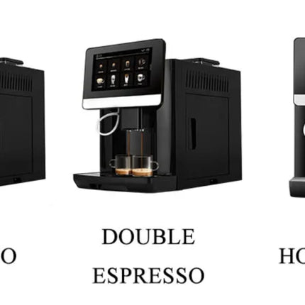 Cafetera Automática Profesional 19 Bares con Pantalla Táctil de 7" – 20 Bebidas